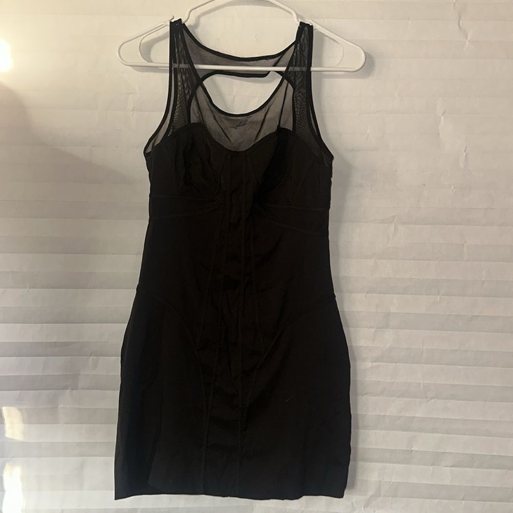Factory by Erik Hart Black Sleeveless Sheath Dress Women's Size 8